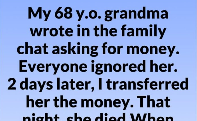 Her Final Gift: A Grandmother’s Loving Message That Stayed With Me